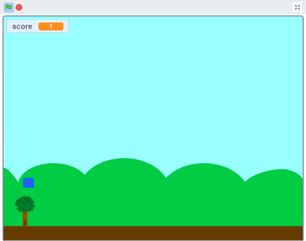 This is the first game I programmed with scratch
