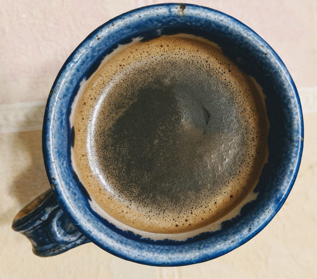 The beloved coffee foam!